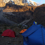 The weather is still good.
Barranco Camp - 3960 m