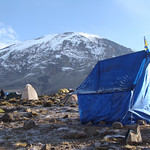 Karanga Camp reached in 4.5 hrs.
Elevation - 4040 m.