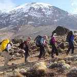 Towards Barafu Camp - 3.5 hrs