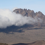 To the east: Mawenzi Mountain - 5149 m