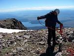 Preparing for descent.