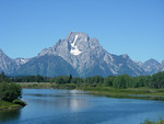 It was a beautiful trip.
Mt. Moran is a spectacular peak offering fantastic views while climbing.