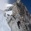 bhradio > Yellow Tower (5.9) - the most difficult detail, just before C2 (18,865ft/5.750m)